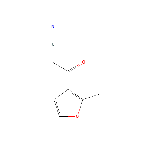 3-(2-METHYL-3-FURYL)-3-OXOPROPANENITRILE (CAS: 158386-97-1) - Related Chemical Product