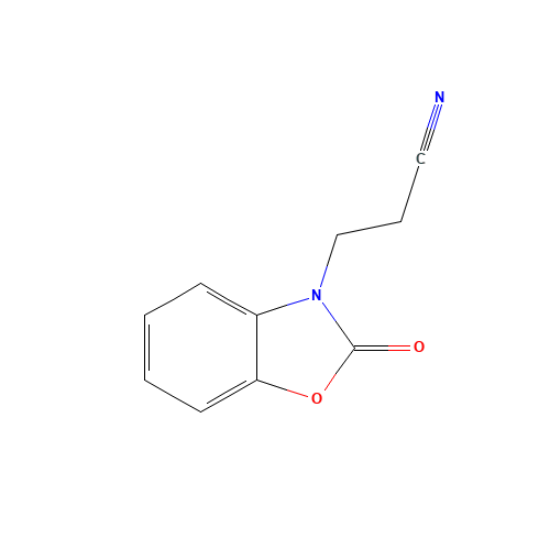 3-(2-OXO-2,3-DIHYDRO-1,3-BENZOXAZOL-3-YL)PROPANENITRILE (CAS: 13610-55-4) - Related Chemical Product