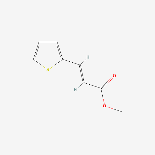 METHYL 3-(THIEN-2-YL)ACRYLATE chemical structure METHYL 3-(THIEN-2-YL)ACRYLATE (CAS: 57502-38-2) - Chemical Structure and Molecular Formula