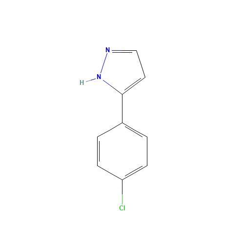 3-(4-CHLOROPHENYL)PYRAZOLE (CAS: 59843-58-2) - Related Chemical Product