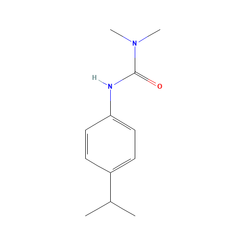 Isoproturon (CAS: 34123-59-6) - Chemical Structure and Molecular Formula 