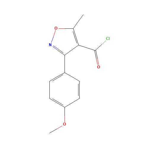 3-(4-METHOXYPHENYL)-5-METHYL-4-ISOXAZOLECARBONYL CHLORIDE (CAS: 465514-03-8) - Related Chemical Product
