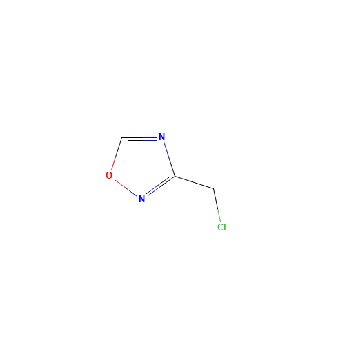 3-(CHLOROMETHYL)-1,2,4-OXADIAZOLE (CAS: 51791-12-9) - Chemical Structure and Molecular Formula 