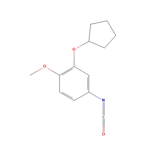 3-(CYCLOPENTYLOXY)-4-METHOXYPHENYL ISOCYANATE (CAS: 185300-51-0) - Related Chemical Product