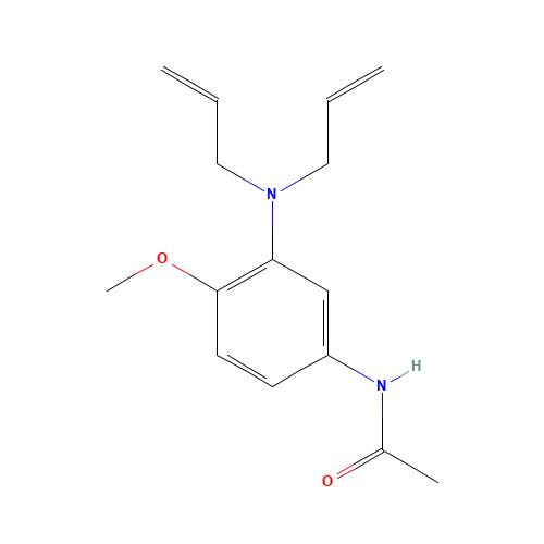 4-Acetylamino-2-(diallylamino)anisole (CAS: 51868-45-2) - Related Chemical Product