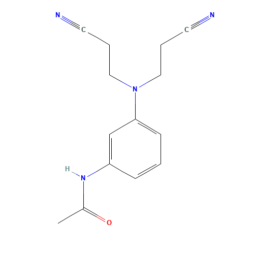 N-(3-(Bis(2-cyanoethyl)amino)phenyl)acetamide (CAS: 21678-64-8) - Related Chemical Product