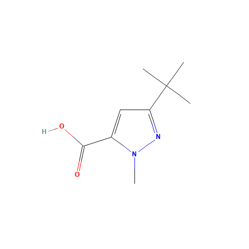 3-(TERT-BUTYL)-1-METHYL-1H-PYRAZOLE-5-CARBOXYLIC ACID (CAS: 175277-11-9) - Related Chemical Product