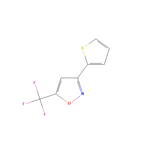 3-(THIEN-2-YL-5-(TRIFLUOROMETHYL))ISOXAZOLE (CAS: 175203-89-1) - Related Chemical Product