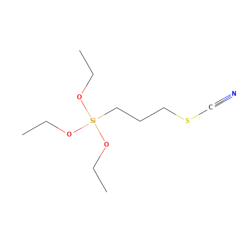3-Thiocyanatopropyltriethoxysilane (CAS: 34708-08-2) - Related Chemical Product