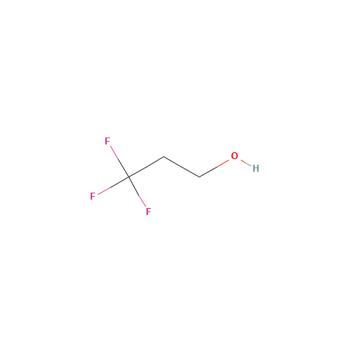 3,3,3-TRIFLUORO-1-PROPANOL (CAS: 2240-88-2) - Chemical Structure and Molecular Formula 