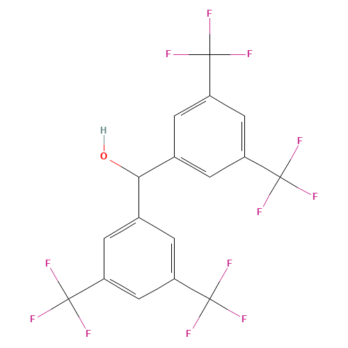 3,3',5,5'-TETRAKIS(TRIFLUOROMETHYL)BENZHYDROL (CAS: 87901-76-6) - Related Chemical Product