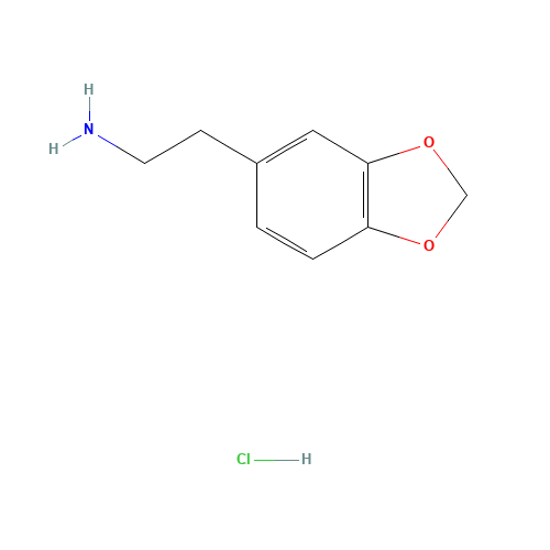 3,4-METHYLENEDIOXYPHENETHYLAMINE HYDROCHLORIDE (CAS: 1653-64-1) - Related Chemical Product