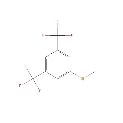 3,5-BIS(TRIFLUOROMETHYL)PHENYLDIMETHYLSILANE (CAS: 33558-36-0) - Related Chemical Product