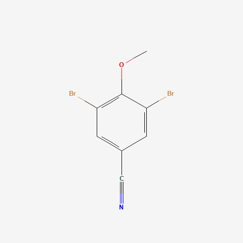 BROMOXYNIL-METHYL ETHER chemical structure BROMOXYNIL-METHYL ETHER (CAS: 3336-39-8) - Chemical Structure and Molecular Formula
