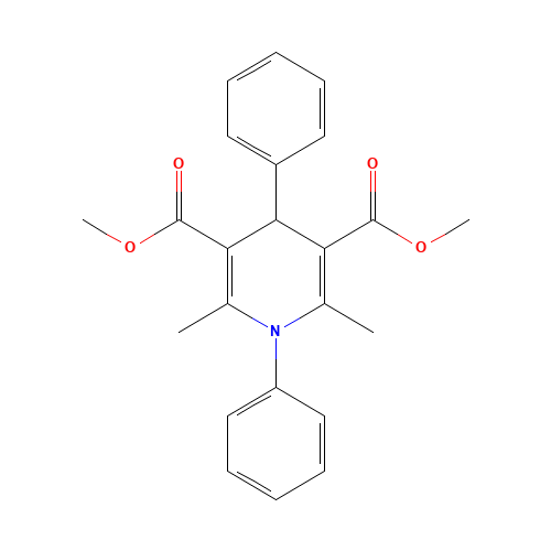 DIMETHYL 1,4-DIHYDRO-2,6-DIMETHYL-1,4-DIPHENYL-3,5-PYRIDINEDICARBOXYLATE (CAS: 83300-85-0) - Related Chemical Product