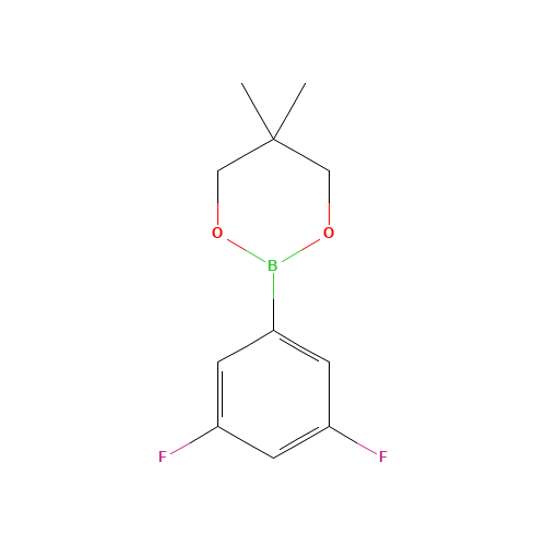 3,5-DIFLUOROBENZENEBORONIC ACID NEOPENTYL GLYCOL CYCLIC ESTER (CAS: 216393-57-6) - Related Chemical Product