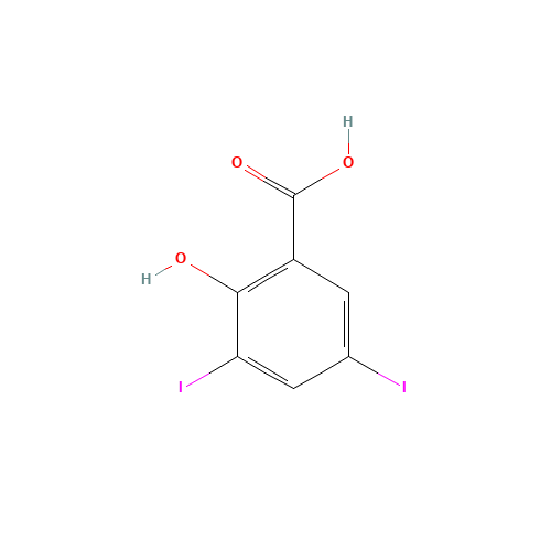 3,5-Diiodosalicylic acid (CAS: 133-91-5) - Related Chemical Product