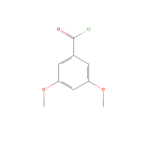 3,5-DIMETHOXYBENZOYL CHLORIDE (CAS: 17213-57-9) - Chemical Structure and Molecular Formula 