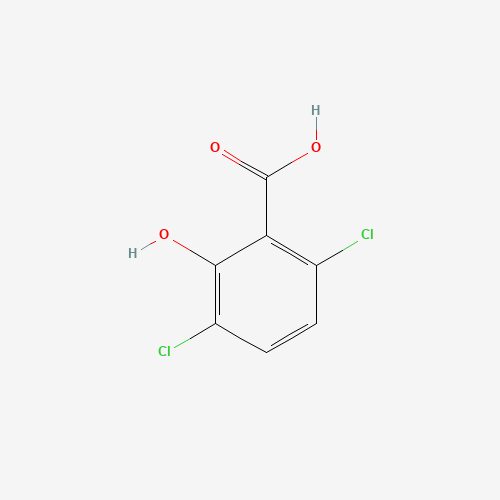 3,6-DICHLORO-2-HYDROXY BENZOIC ACID chemical structure 3,6-DICHLORO-2-HYDROXY BENZOIC ACID (CAS: 3401-80-7) - Chemical Structure and Molecular Formula