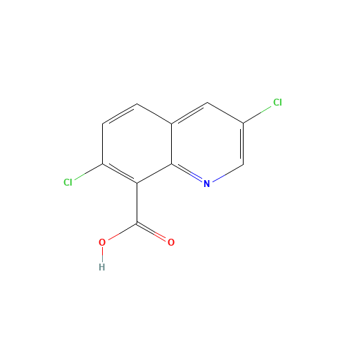 Quinclorac (CAS: 84087-01-4) - Chemical Structure and Molecular Formula 