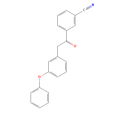 3-[2-(3-PHENOXYPHENYL)ACETYL]BENZONITRILE (CAS: 465514-74-3) - Related Chemical Product