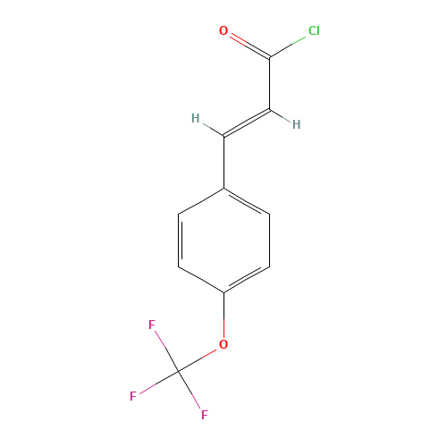 3-[4-(TRIFLUOROMETHOXY)PHENYL]PROP-2-ENOYL CHLORIDE (CAS: 306936-02-7) - Related Chemical Product