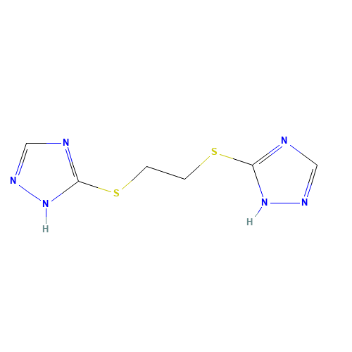 3-[[2-(4H-1,2,4-TRIAZOL-3-YLTHIO)ETHYL]THIO]-4H-1,2,4-TRIAZOLE (CAS: 23988-58-1) - Related Chemical Product