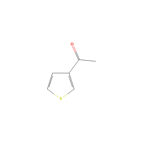 3-Acetylthiophene (CAS: 1468-83-3) - Chemical Structure and Molecular Formula 