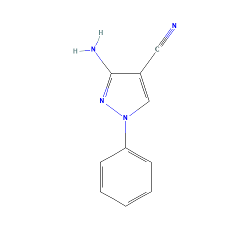 3-AMINO-1-PHENYL-1H-PYRAZOLE-4-CARBONITRILE (CAS: 138942-61-7) - Related Chemical Product