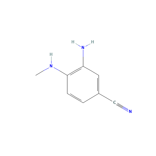 3-AMINO-4-(METHYLAMINO)BENZONITRILE (CAS: 64910-46-9) - Related Chemical Product