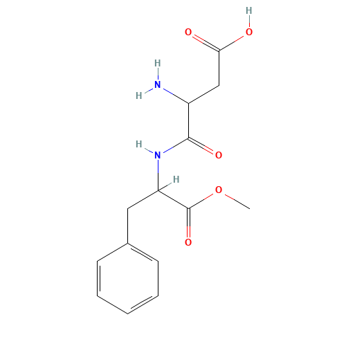 3-AMINO-4-[(1-BENZYL-2-METHOXY-2-OXOETHYL)AMINO]-4-OXOBUTANOIC ACID (CAS: 25548-16-7) - Chemical Structure and Molecular Formula 