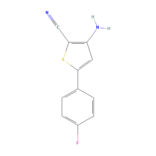 3-AMINO-2-CYANO-5-(4-FLUOROPHENYL)THIOPHENE (CAS: 210356-63-1) - Related Chemical Product