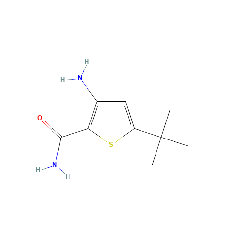 3-AMINO-5-(TERT-BUTYL)THIOPHENE-2-CARBOXAMIDE (CAS: 175137-04-9) - Related Chemical Product