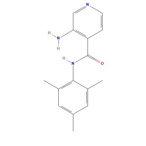 3-Amino-N-(2,4,6-trimethylphenyl)-4-pyridinecarboxamide (CAS: 302961-71-3) - Related Chemical Product