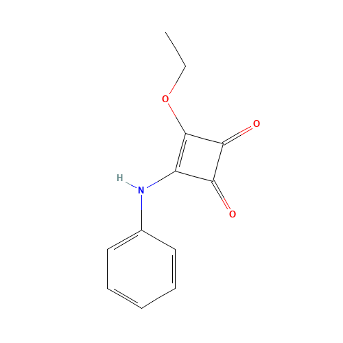 3-ANILINO-4-ETHOXYCYCLOBUT-3-ENE-1,2-DIONE (CAS: 42132-09-2) - Related Chemical Product