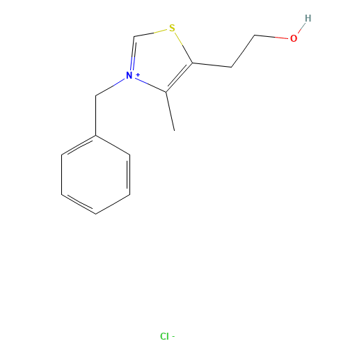 3-BENZYL-5-(2-HYDROXYETHYL)-4-METHYLTHIAZOLIUM CHLORIDE (CAS: 4568-71-2) - Related Chemical Product