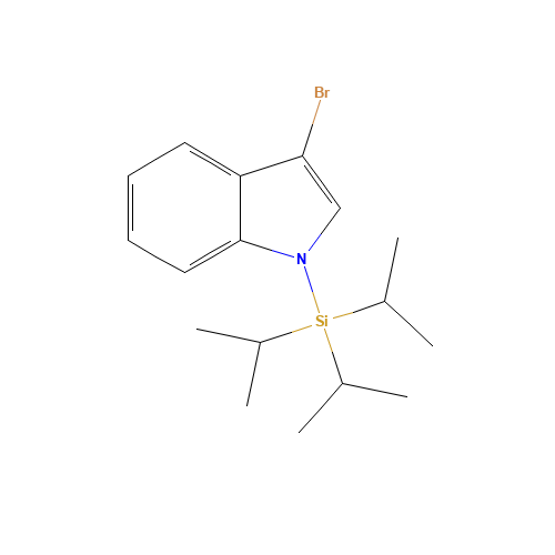 3-BROMO-1-(TRIISOPROPYLSILYL)INDOLE (CAS: 148249-36-9) - Related Chemical Product