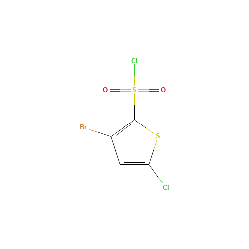 3-BROMO-5-CHLOROTHIOPHENE-2-SULFONYL CHLORIDE (CAS: 175205-72-8) - Related Chemical Product