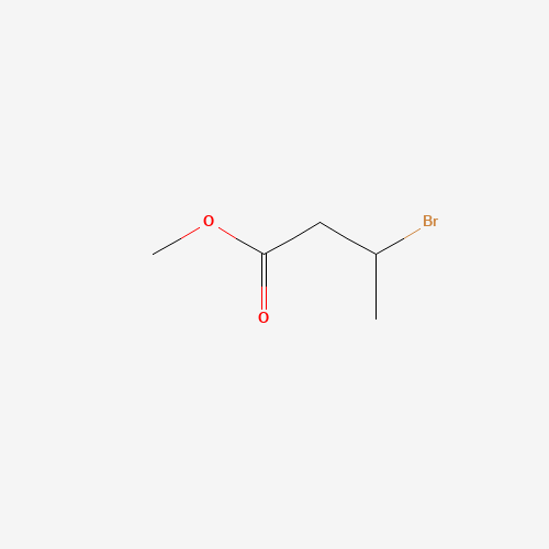 Methyl 3-bromobutyrate chemical structure Methyl 3-bromobutyrate (CAS: 21249-59-2) - Chemical Structure and Molecular Formula