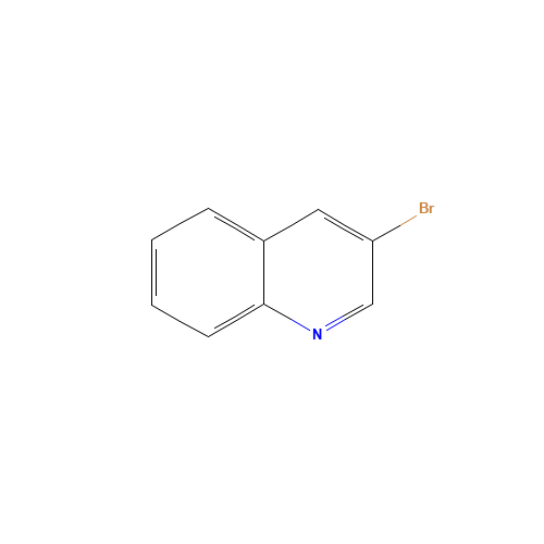 3-Bromoquinoline (CAS: 5332-24-1) - Chemical Structure and Molecular Formula 