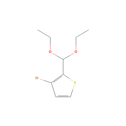 3-BROMOTHIOPHENE-2-CARBOXALDEHYDE DIETHYL ACETAL (CAS: 34042-95-0) - Related Chemical Product