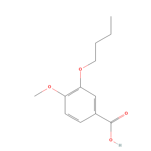 3-BUTOXY-4-METHOXYBENZOIC ACID (CAS: 66924-20-7) - Related Chemical Product