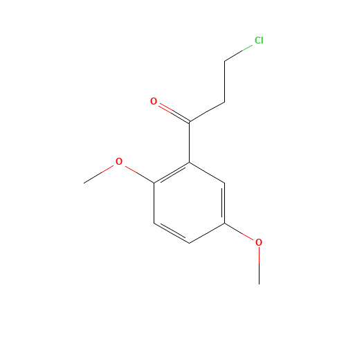 3-CHLORO-1-(2,5-DIMETHOXYPHENYL)PROPAN-1-ONE (CAS: 50786-60-2) - Related Chemical Product