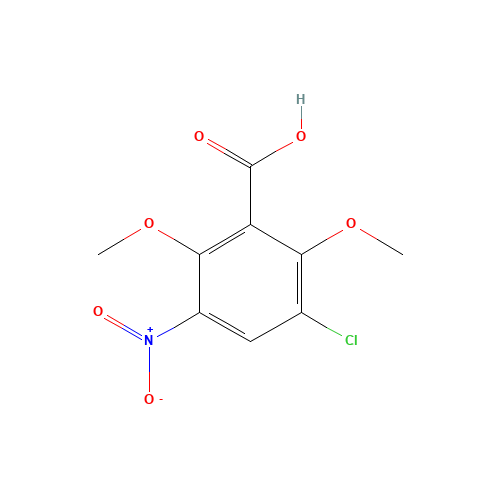 3-CHLORO-2,6-DIMETHOXY-5-NITROBENZOIC ACID (CAS: 175135-56-5) - Related Chemical Product