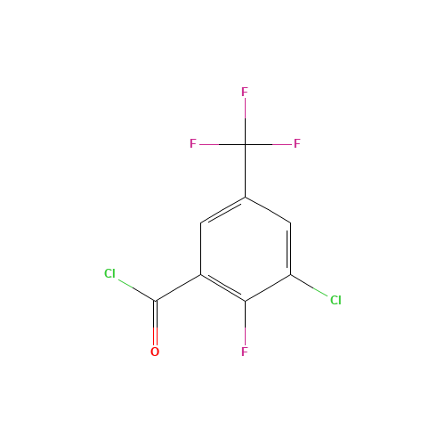 3-CHLORO-2-FLUORO-5-(TRIFLUOROMETHYL)BENZOYL CHLORIDE (CAS: 261763-03-5) - Related Chemical Product