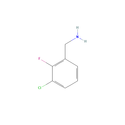 3-CHLORO-2-FLUOROBENZYLAMINE (CAS: 72235-55-3) - Related Chemical Product