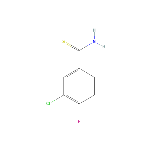 3-CHLORO-4-FLUOROTHIOBENZAMIDE (CAS: 130560-97-3) - Related Chemical Product
