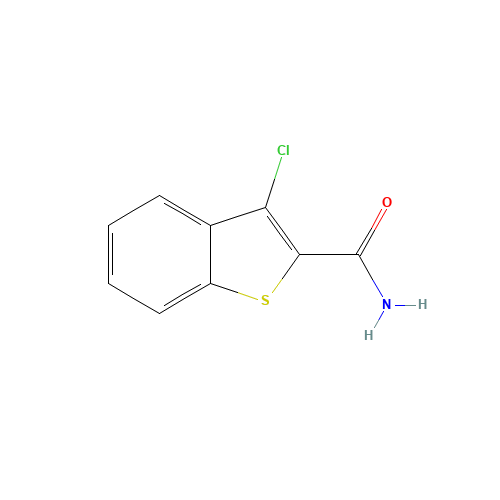 3-CHLOROBENZO[B]THIOPHENE-2-CARBOXAMIDE (CAS: 21211-09-6) - Related Chemical Product