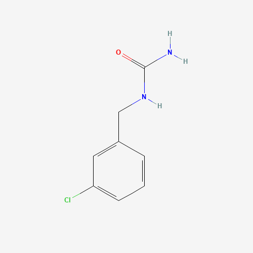 3-CHLOROBENZYL UREA chemical structure 3-CHLOROBENZYL UREA (CAS: 76502-61-9) - Chemical Structure and Molecular Formula