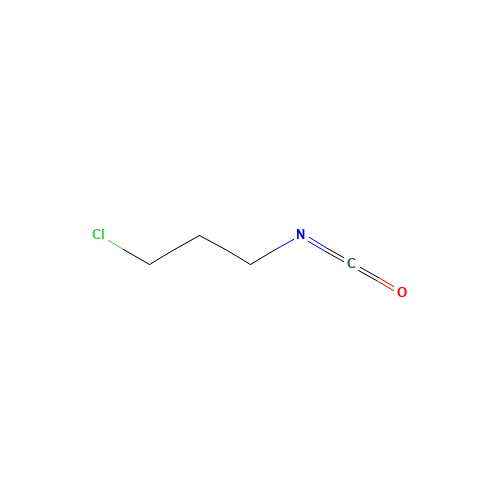 3-Chloropropyl isocyanate (CAS: 13010-19-0) - Chemical Structure and Molecular Formula 